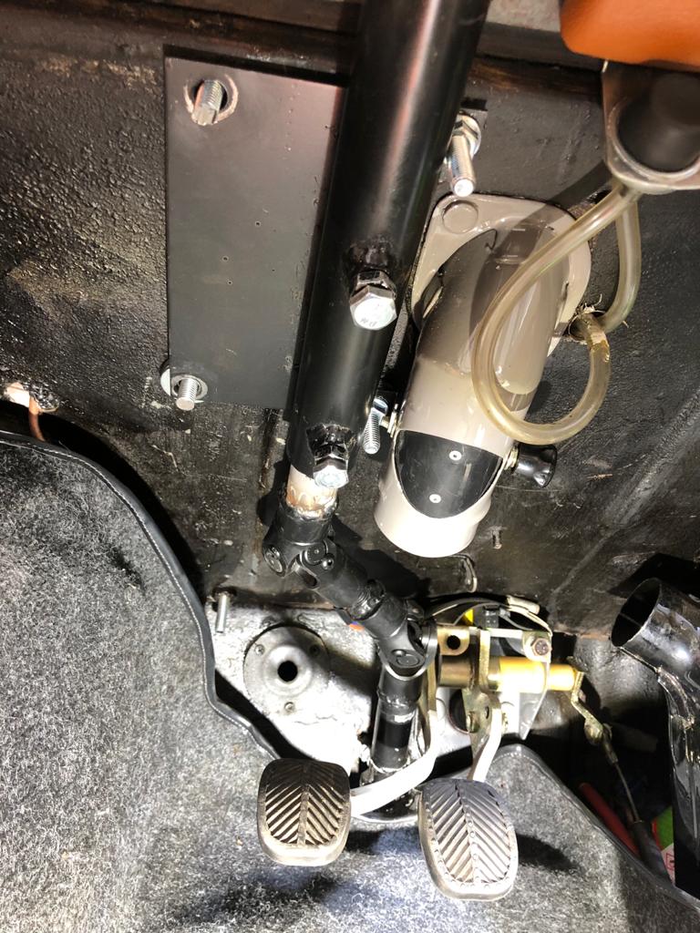 22032021 james Fiat 500 Abarth dangerous steering rack removal 21 1
