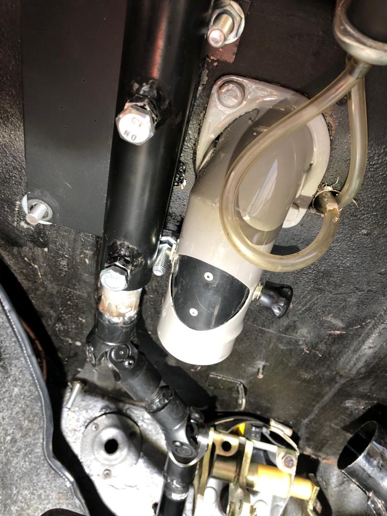 22032021 james Fiat 500 Abarth dangerous steering rack removal 23 1