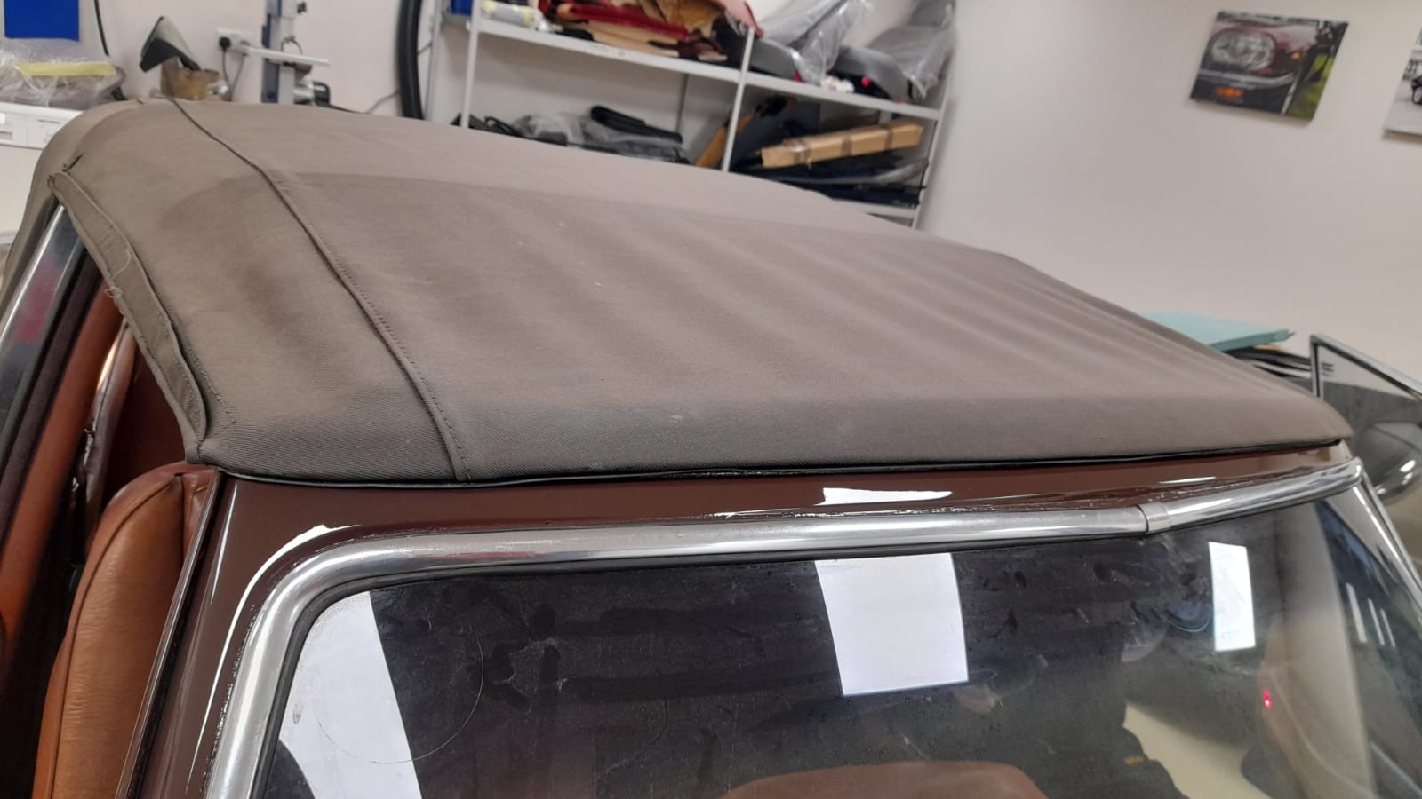 26 02 2021 Triumph Stag brown hood brian and lydia 4 1