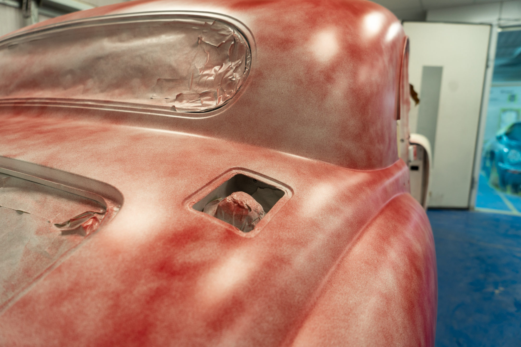 26032021 Jaguar MKVII masked prime and guide coat 08 1