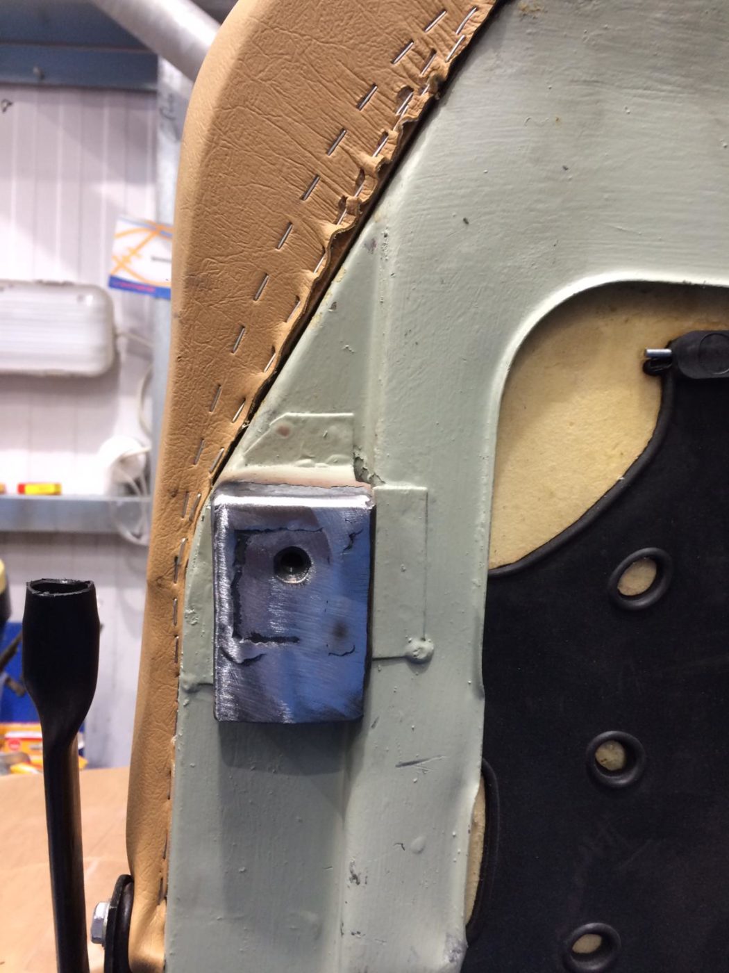 26052021 Green Etype seat repair 7 1