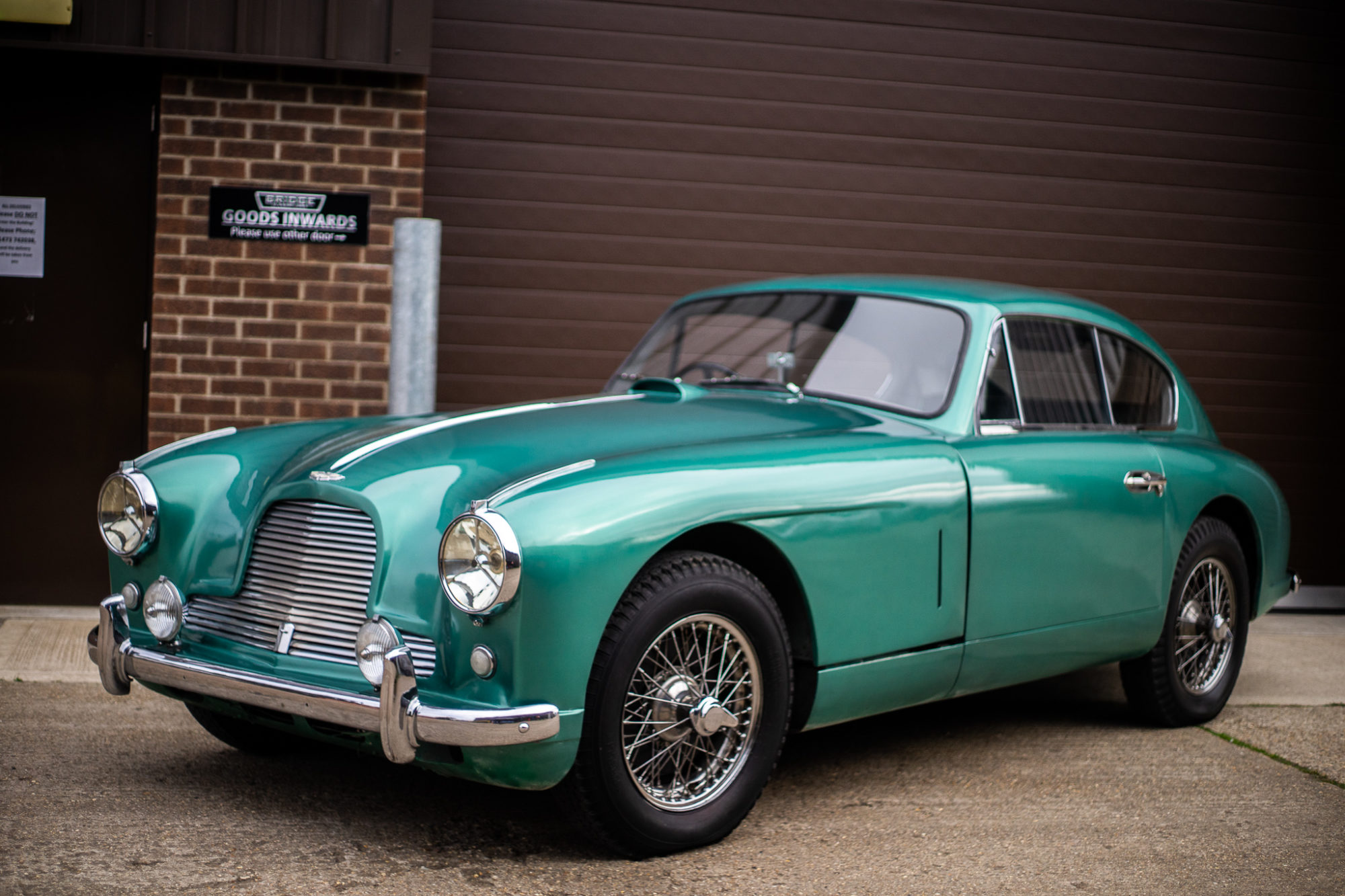 29 03 2021 1955 ASTON MARTIN DB2 4 MARK I just arrived 062 3