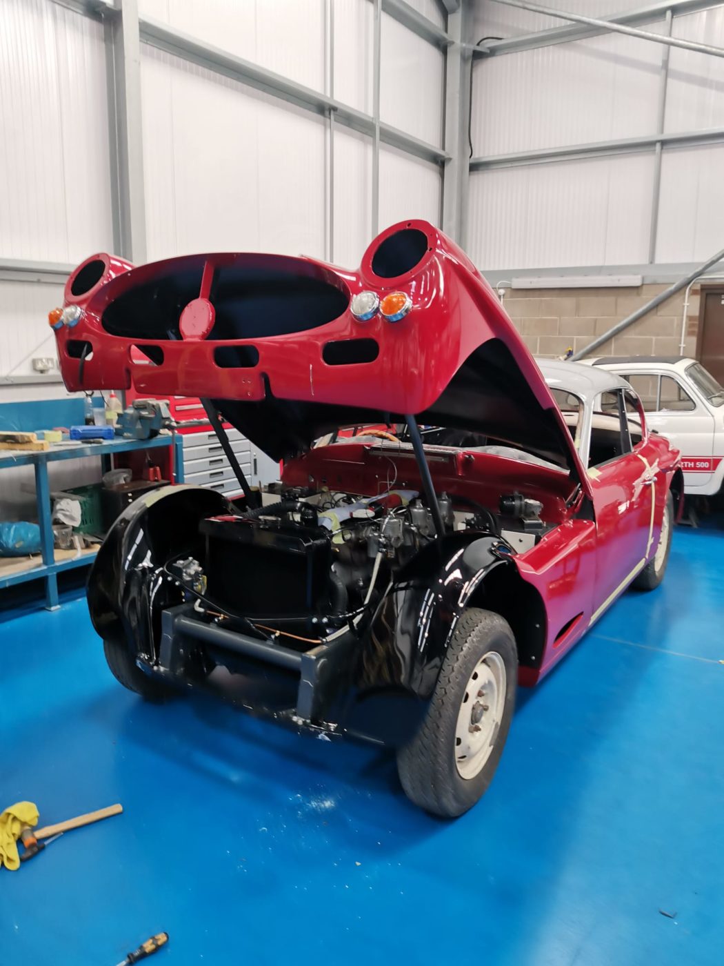 29032021 1960 Peony Red Jensen Bonnet 5 1