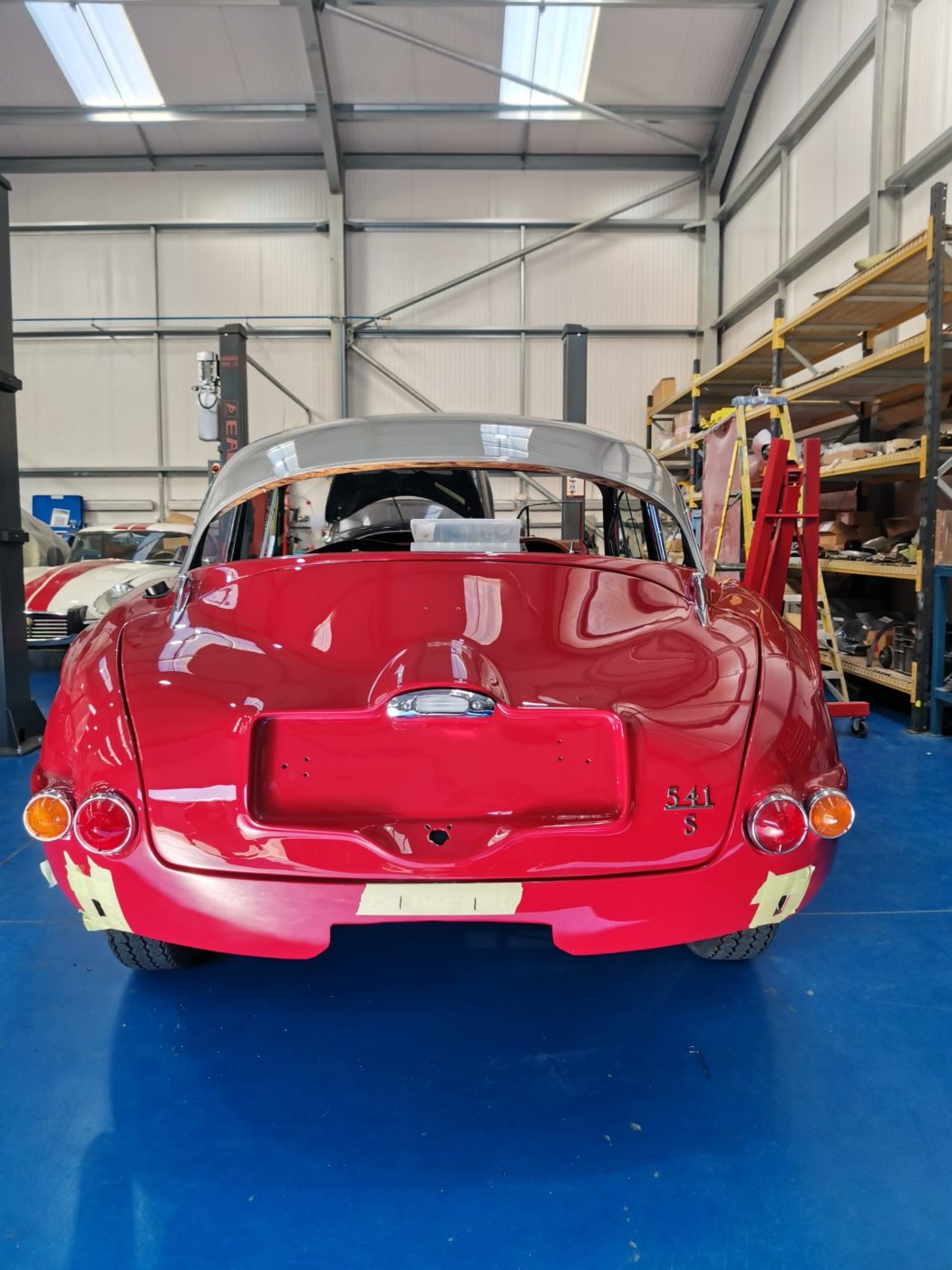 29032021 1960 Peony Red Jensen boot assembly 1 1