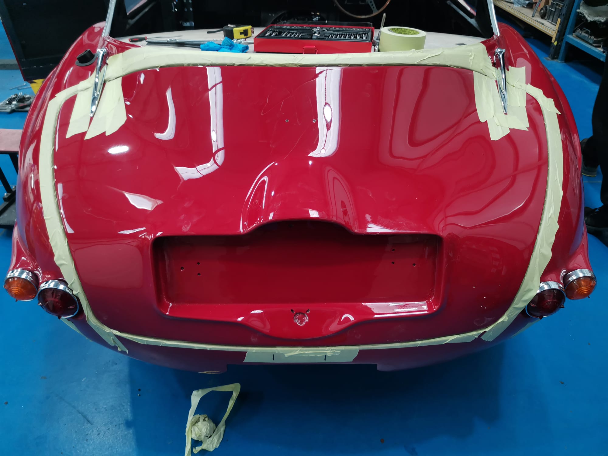 29032021 1960 Peony Red Jensen boot assembly 4 1