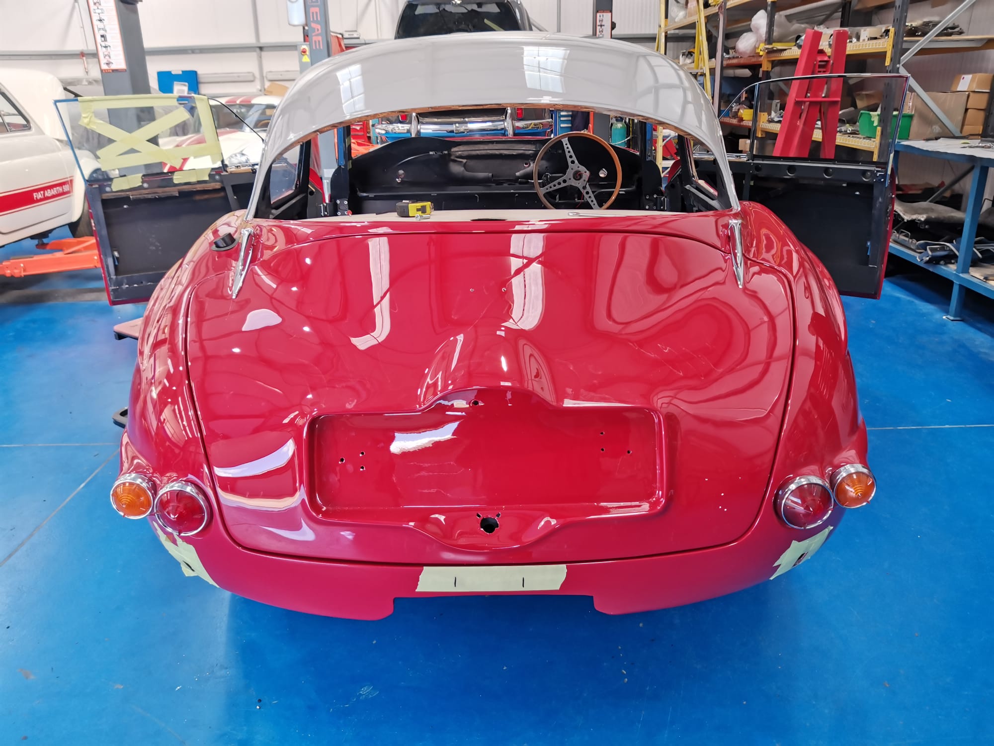 29032021 1960 Peony Red Jensen boot assembly 8 1