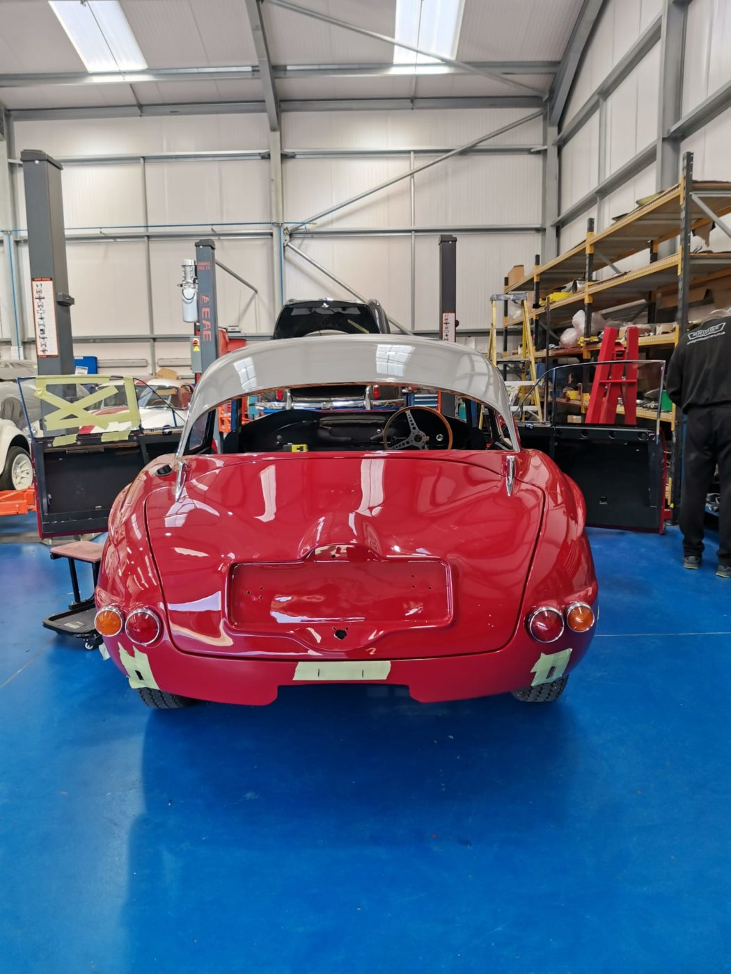 29032021 1960 Peony Red Jensen boot assembly 9 1