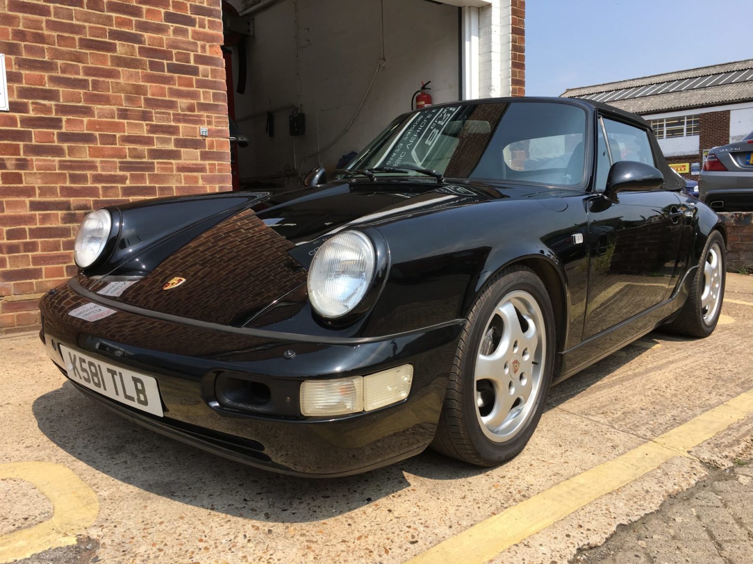 Princess Diana Film Set seen with Classic Porsche 911 In Norfolk ...