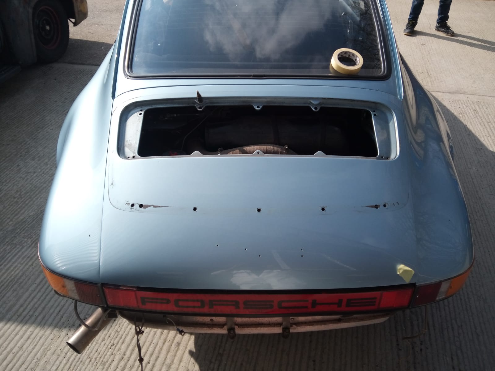 31.03.2021 911 Porsche paint work 14 2