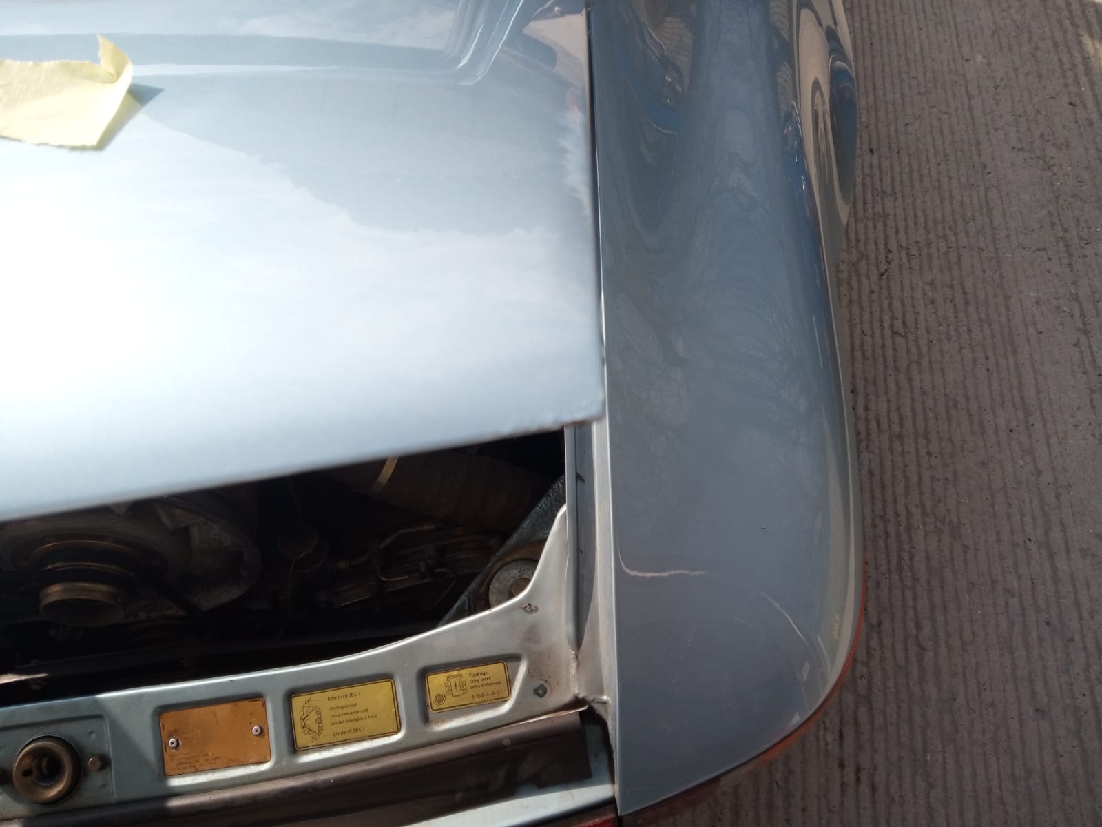 31.03.2021 911 Porsche paint work 16 2