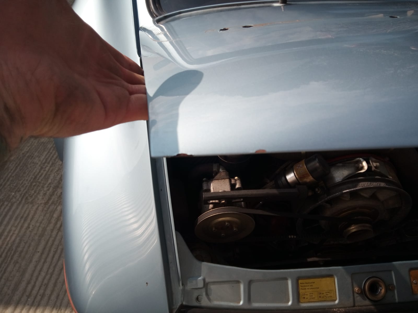31.03.2021 911 Porsche paint work 17 2