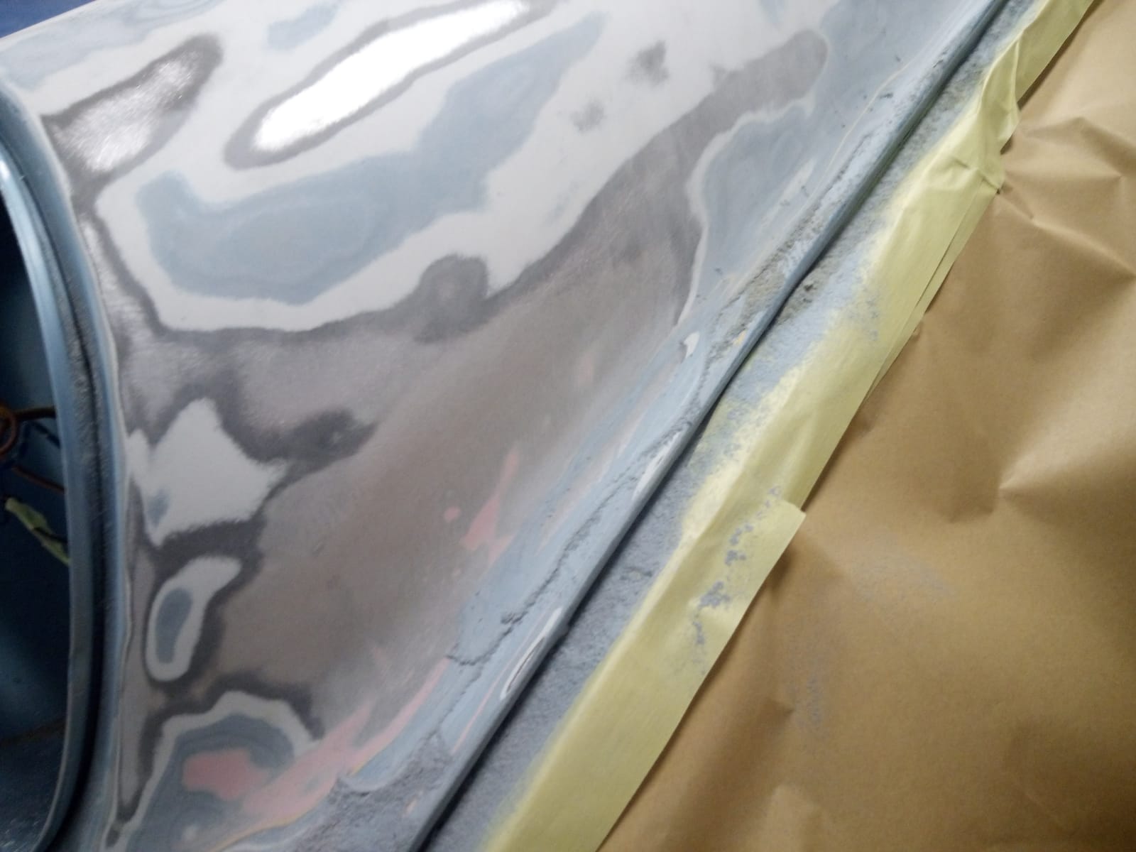 31.03.2021 911 Porsche paint work 26 2