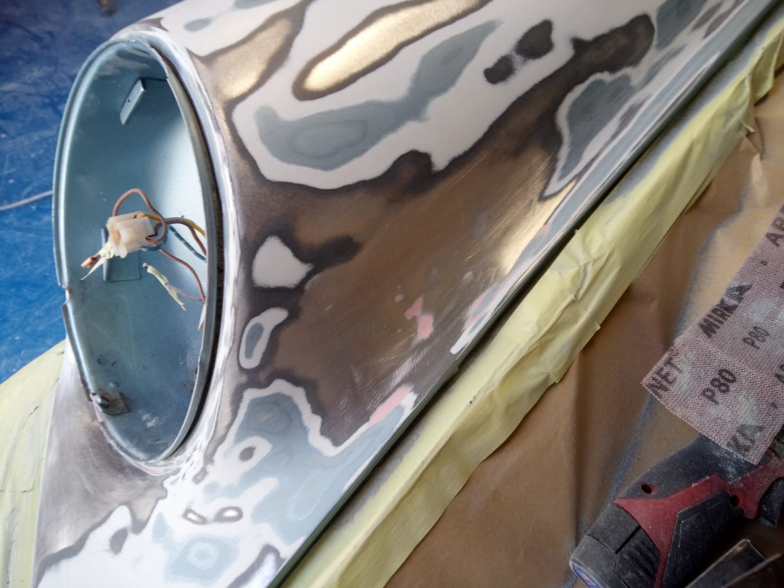 31.03.2021 911 Porsche paint work 32 2