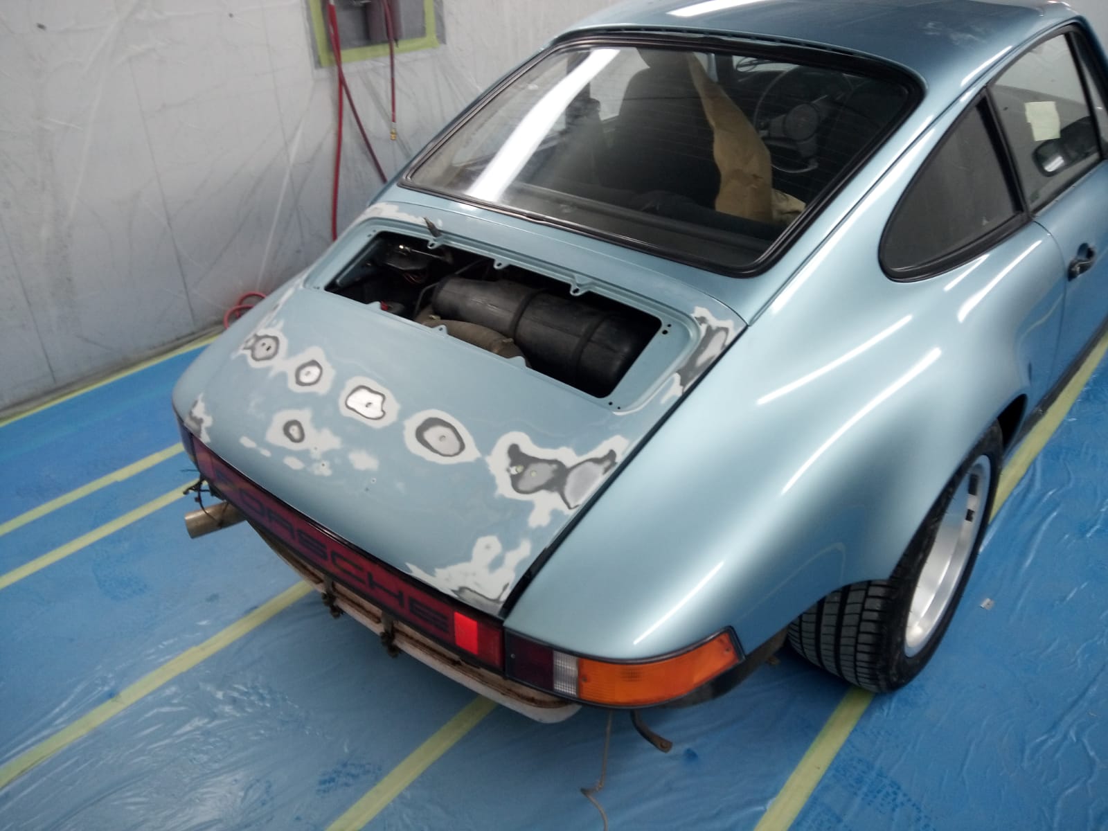 31.03.2021 911 Porsche paint work 37 2