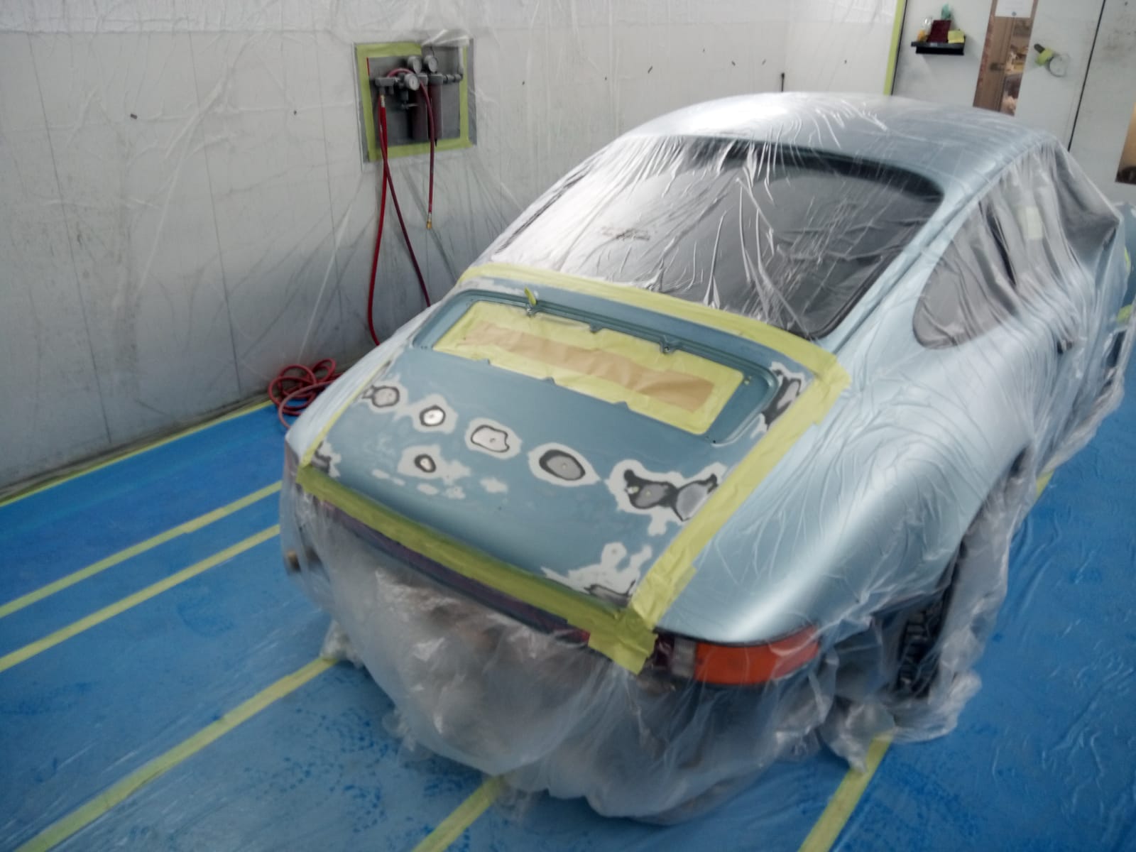 31.03.2021 911 Porsche paint work 41 2