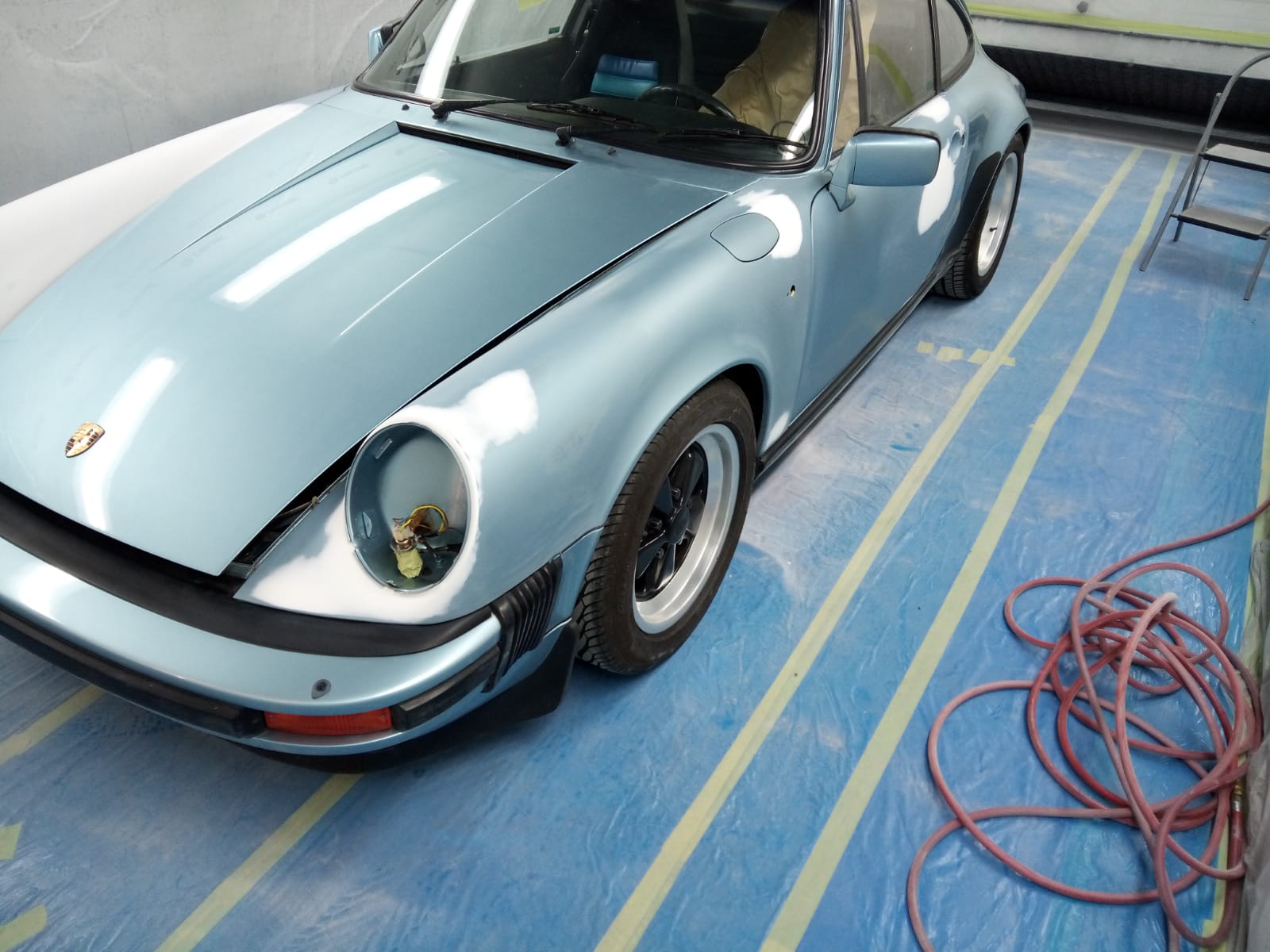 31.03.2021 911 Porsche paint work 54 2