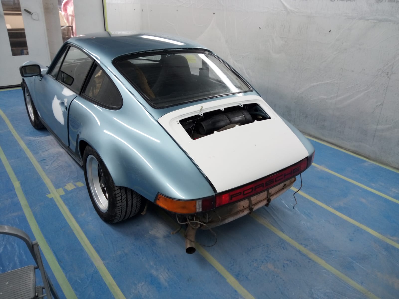 31.03.2021 911 Porsche paint work 55 2