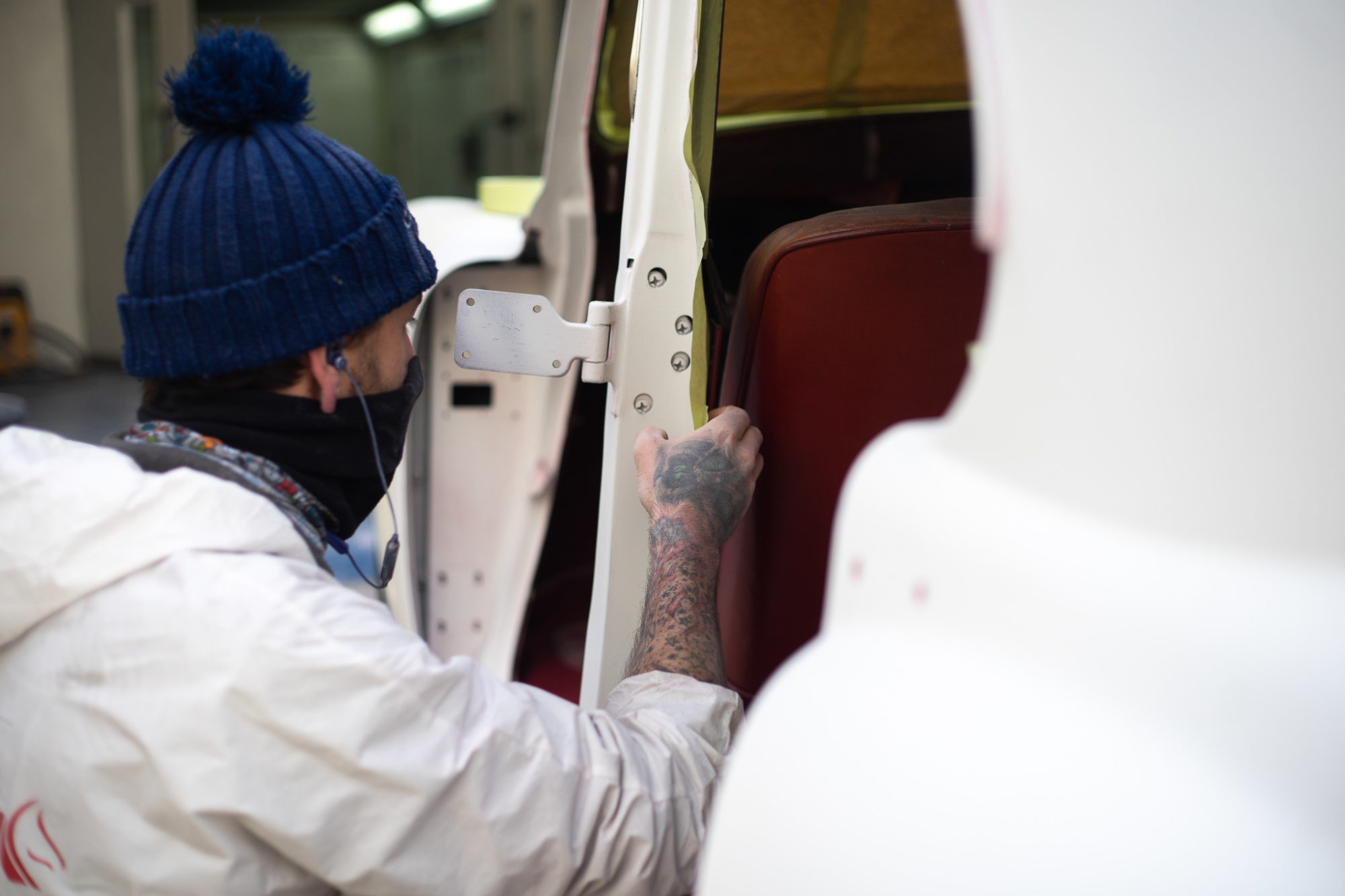31.03.2021 Jaguar MKVII masking up 02 2