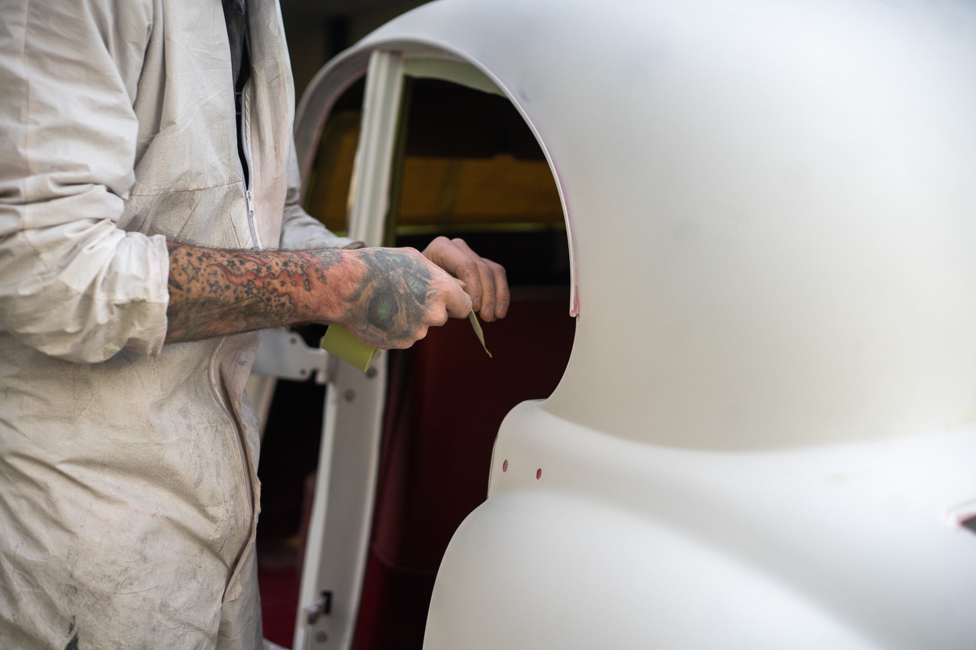 31.03.2021 Jaguar MKVII masking up 07 2