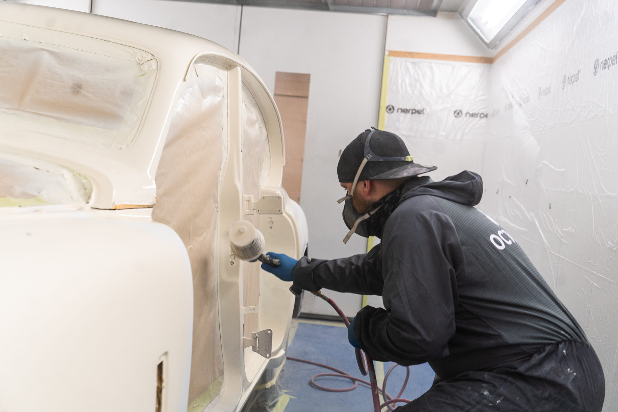 31.03.2021 chris painting Jaguar MKVII 11 1