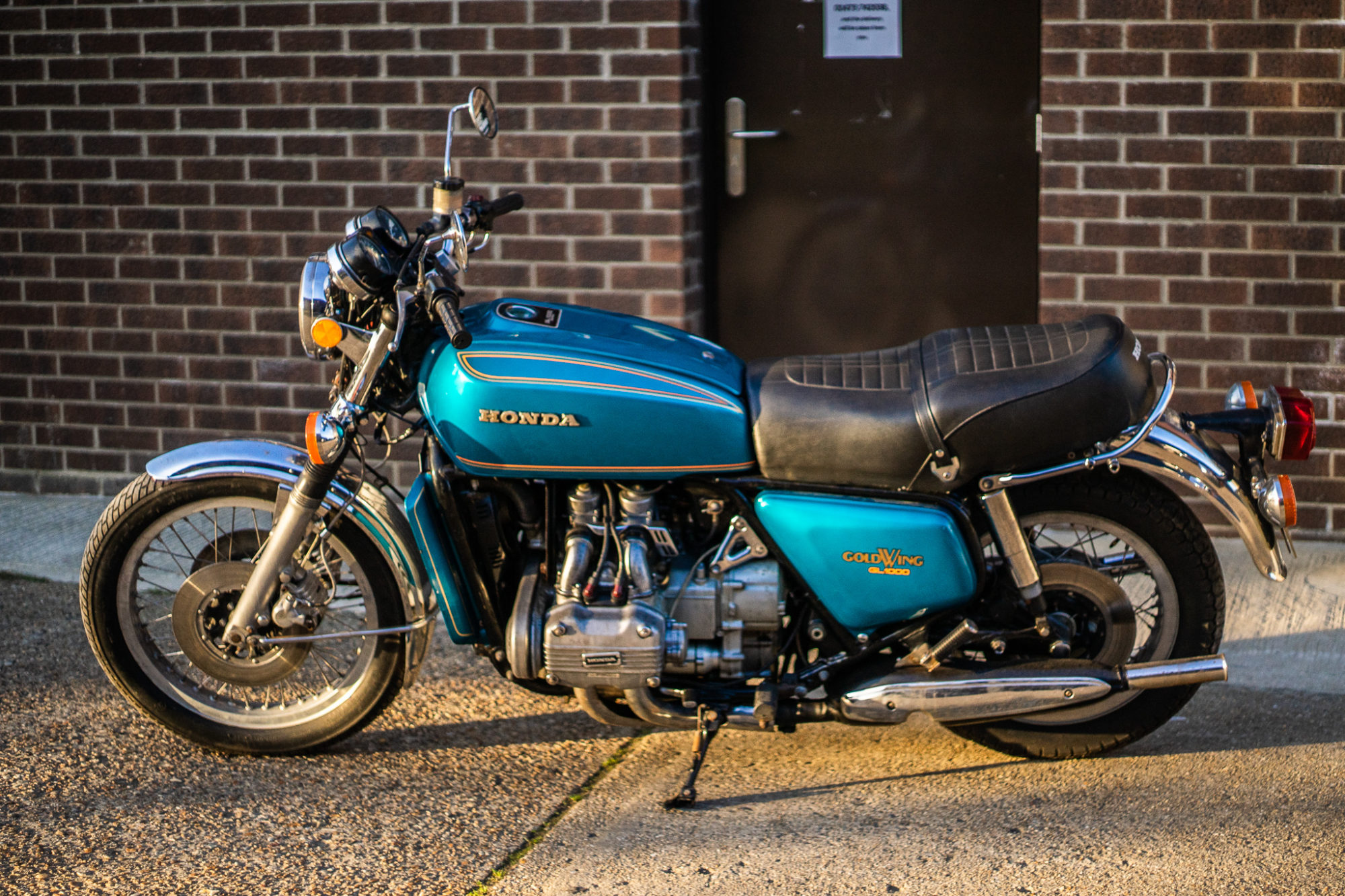 Honda Goldwing GL1000 arrival 02