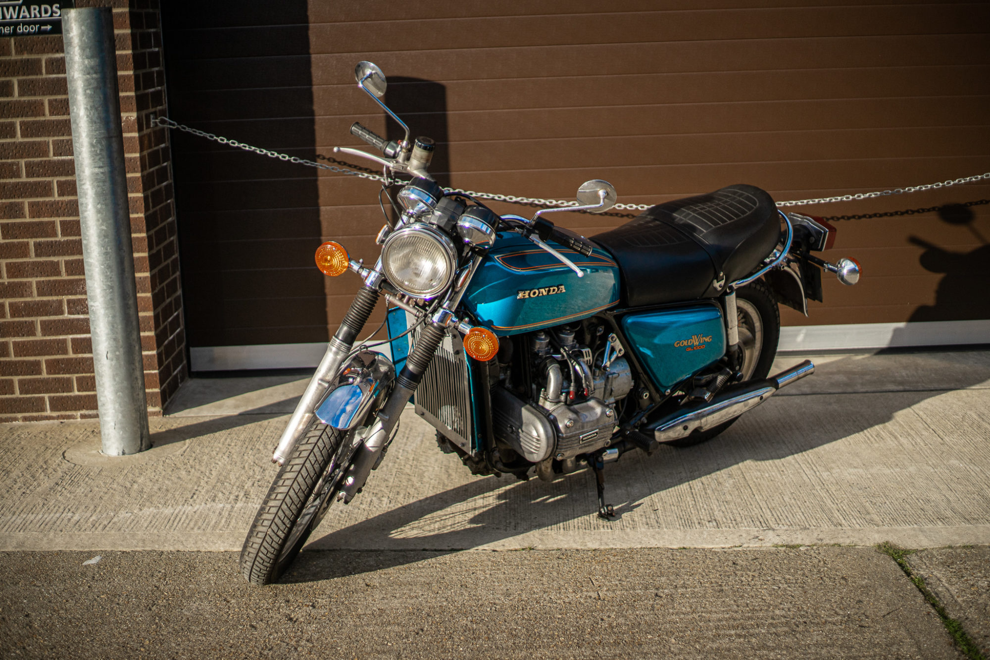 Honda Goldwing GL1000 arrival 03