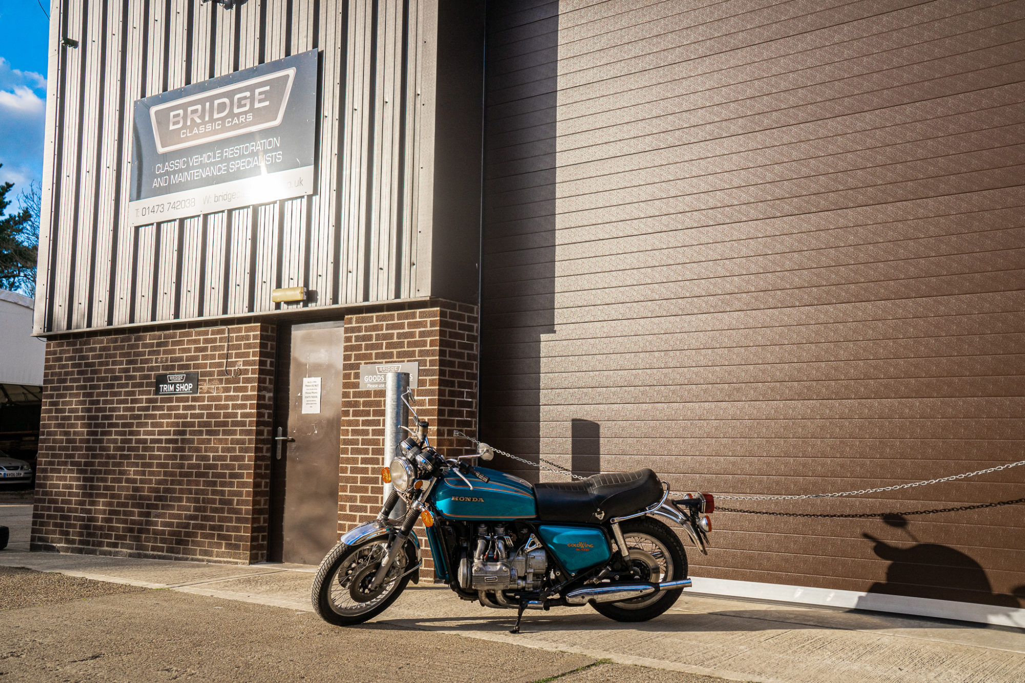 Honda Goldwing GL1000 arrival 04