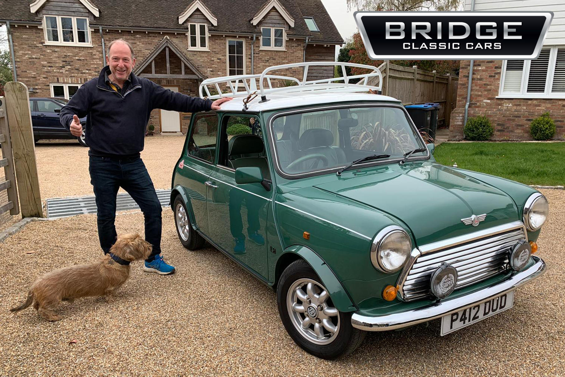Mini 35 Winner Steve Hatswell with ticket number 1319