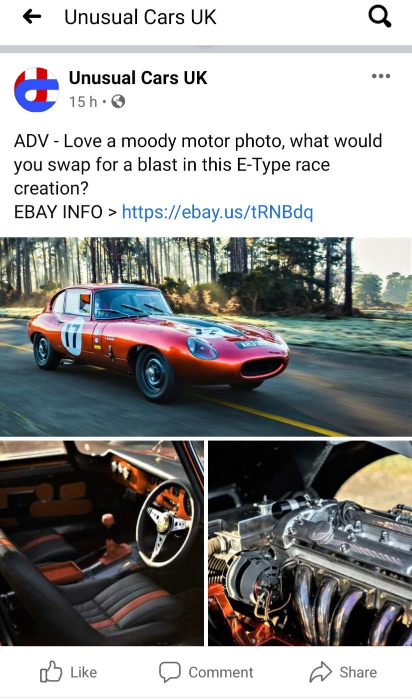 Race Car Unusual Cars UK 1