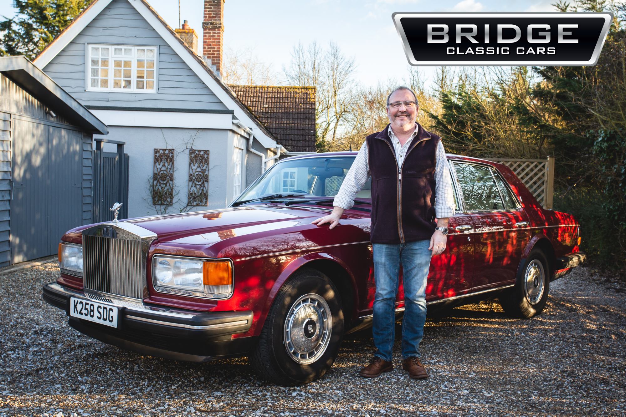 Rolls Royce Silver Spirit II winner Russ Warman