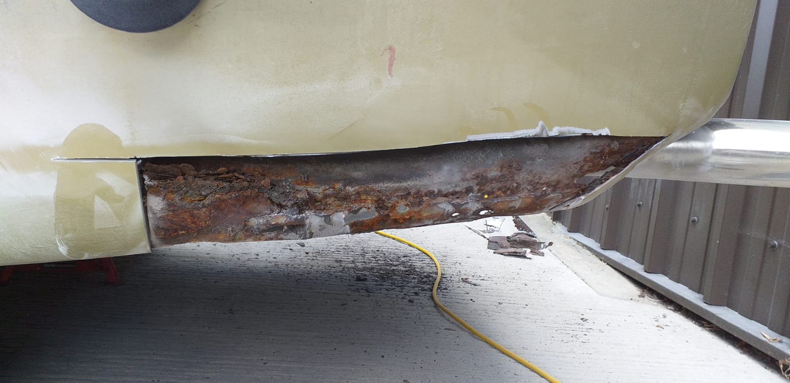 050919 Rolls Royce Corniche Bodywork Repair 10 1