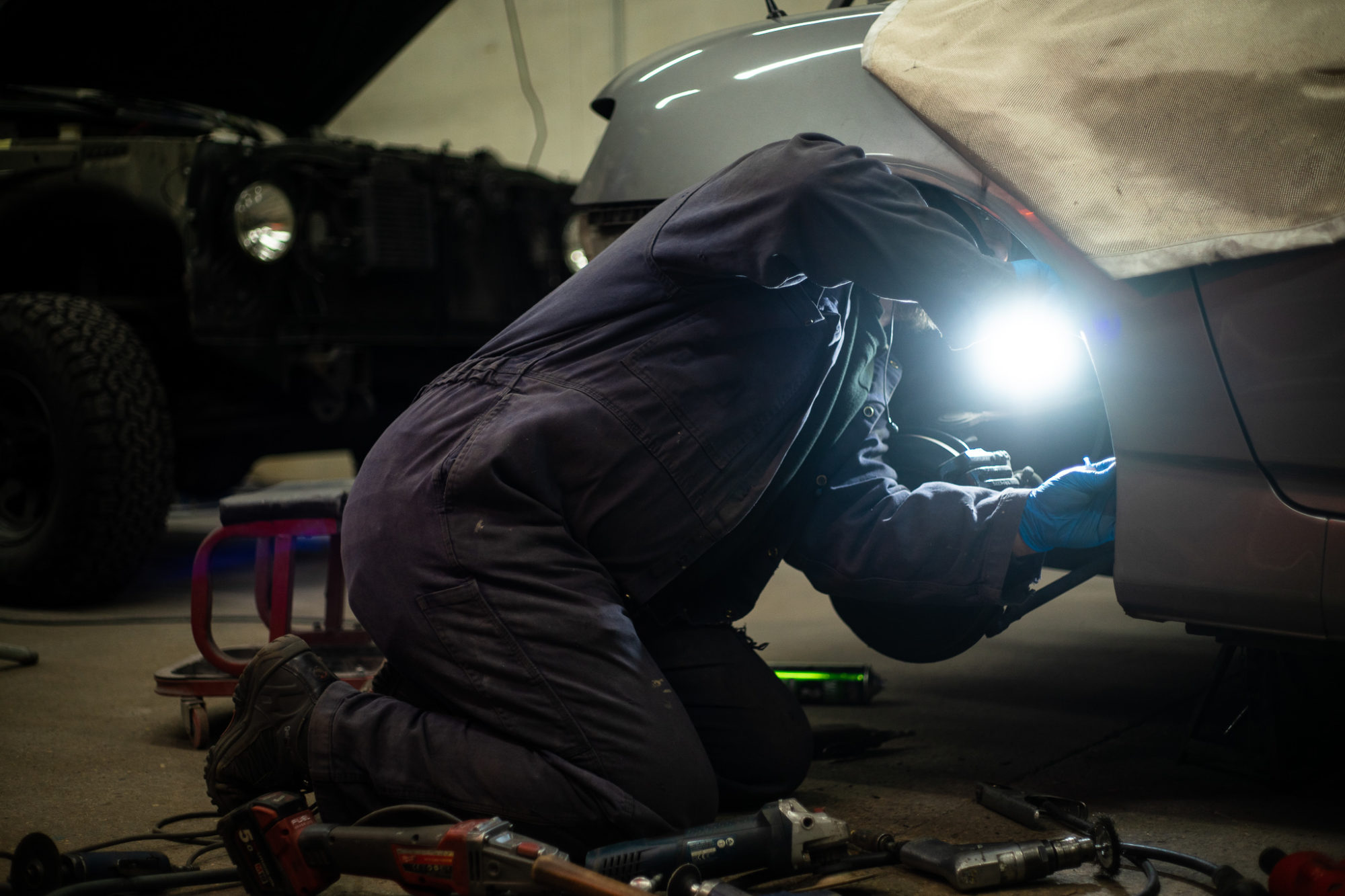 06.04.2021 Honda S2000 wheel arch repair 3 2