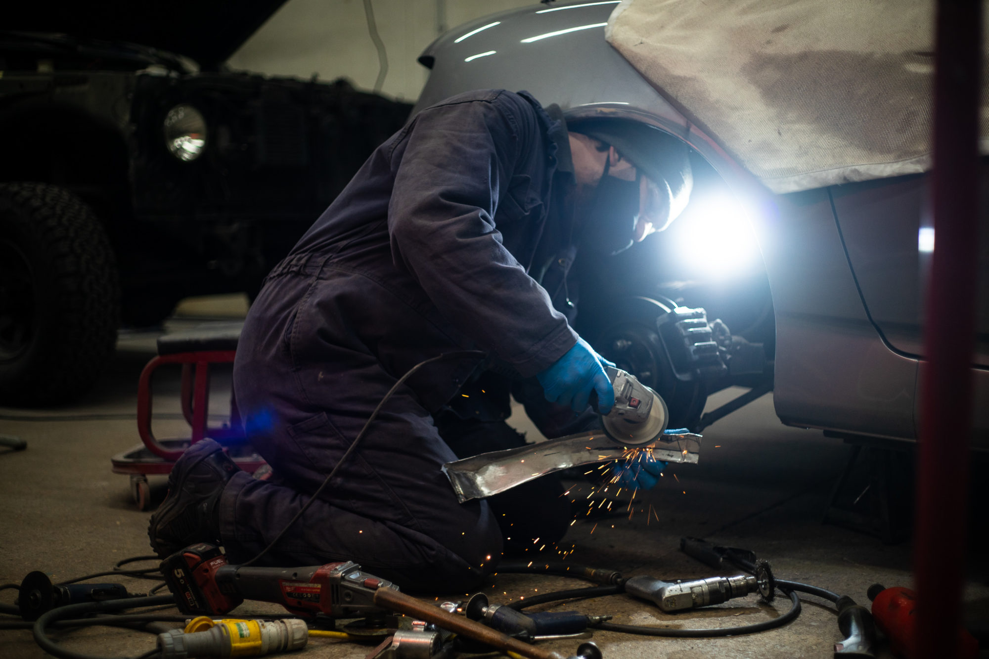 06.04.2021 Honda S2000 wheel arch repair 4 2