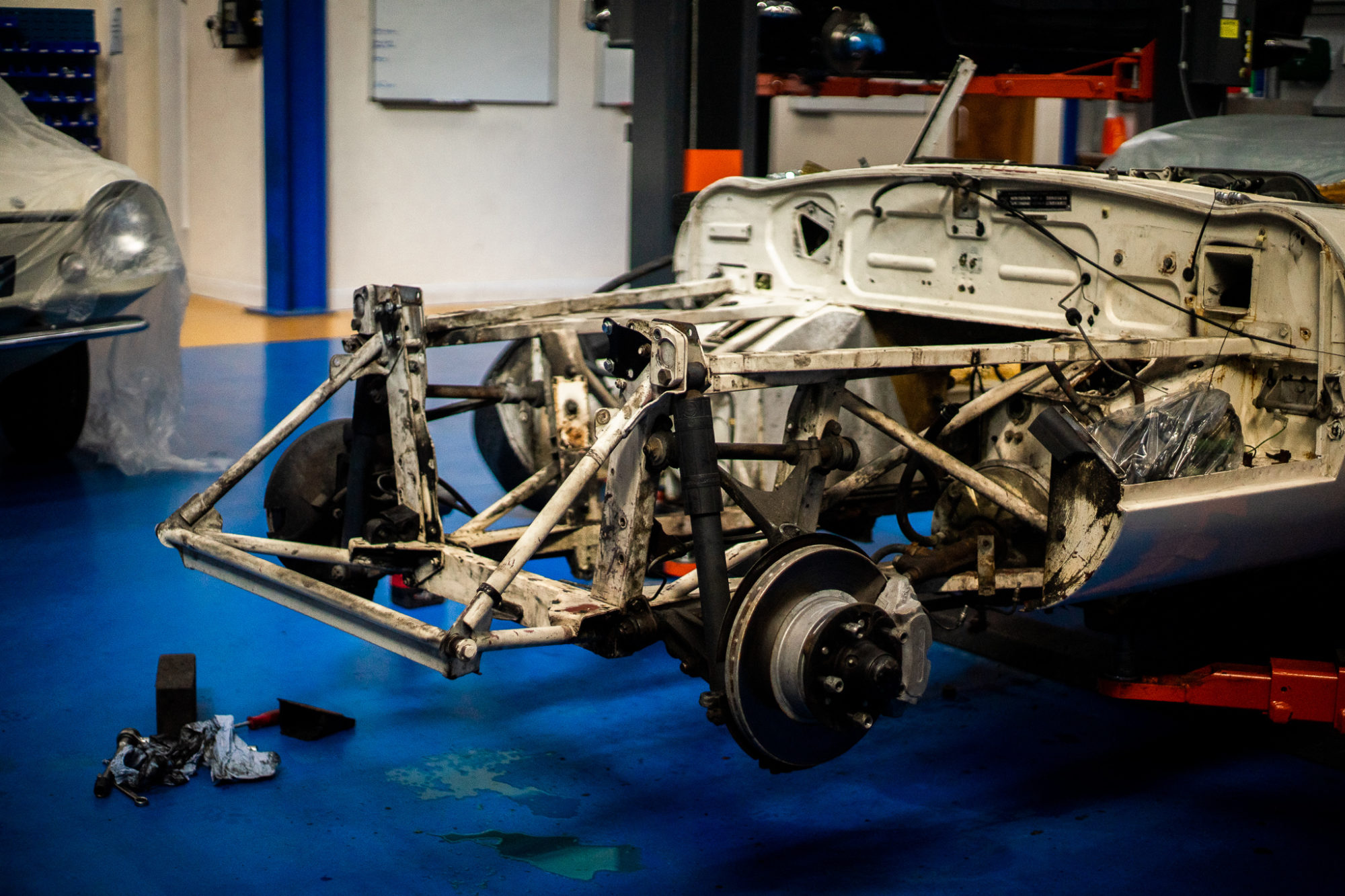 06.04.2021 Jaguar etype engine strip 1 1