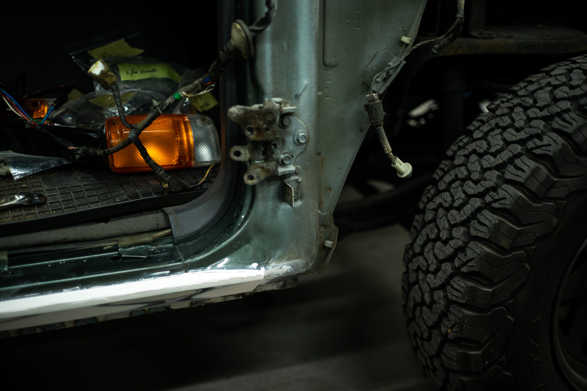 06.04.2021 Nissan patrol sill repairs 1 1