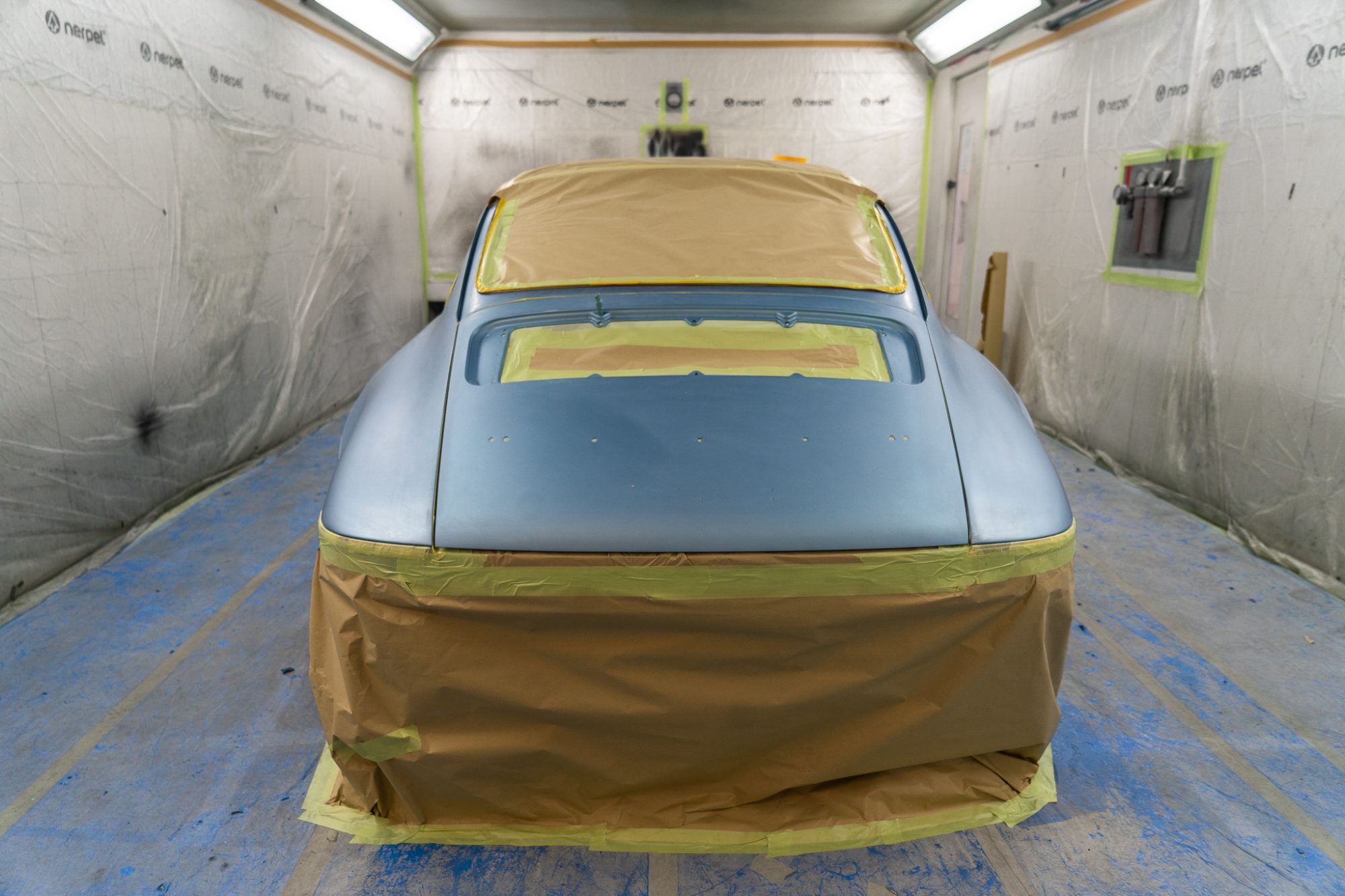 13042021 Porsche 911SC prepped for paint 09 1