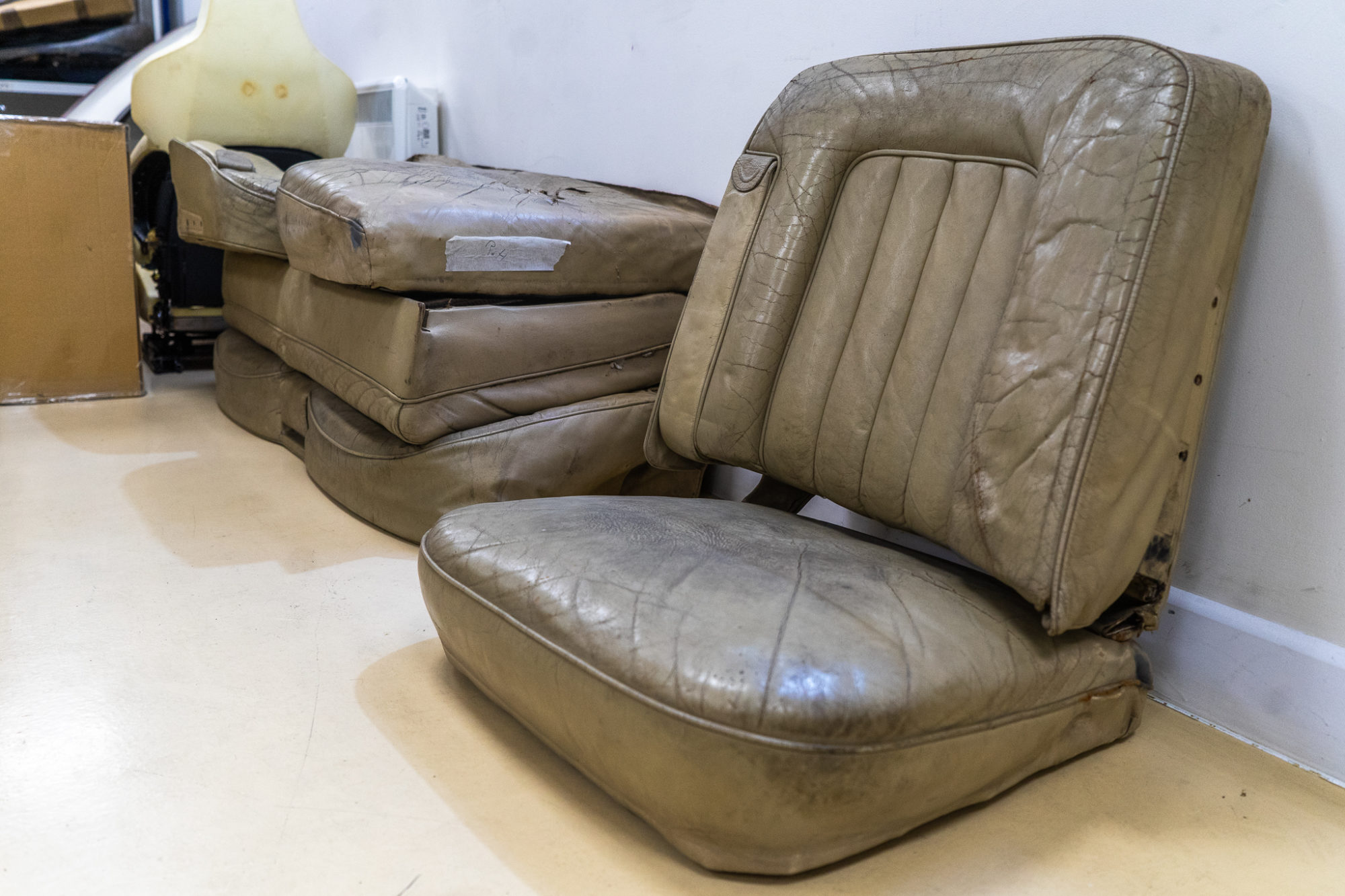 14042021 Benty Seats in for re trim 1 2
