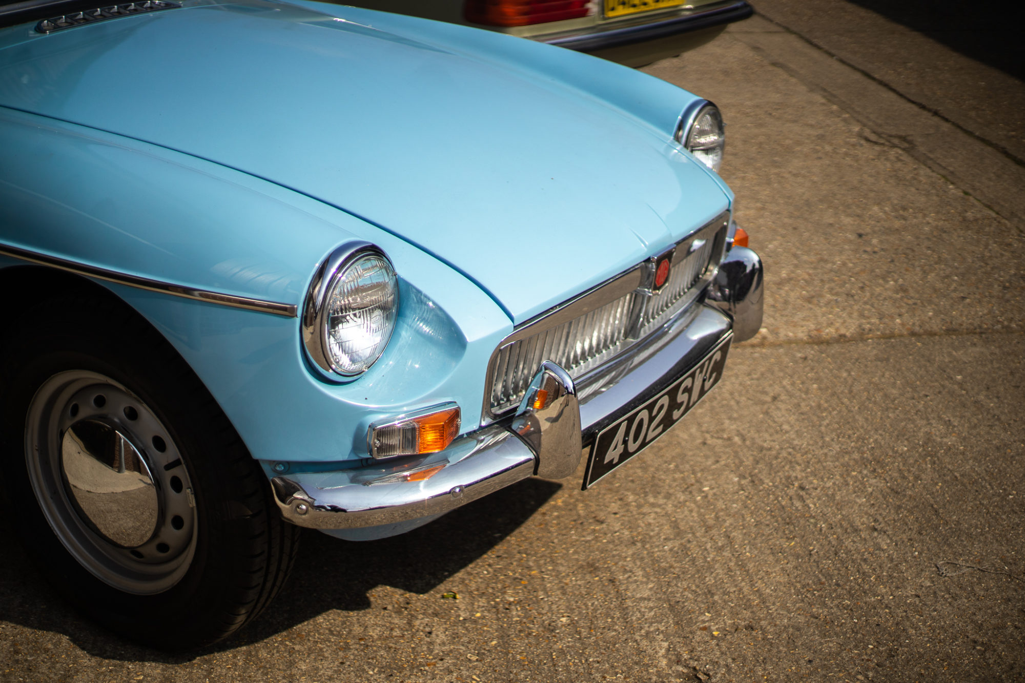 20 04 2021 1963 Blue MGB arrival 37 21 1