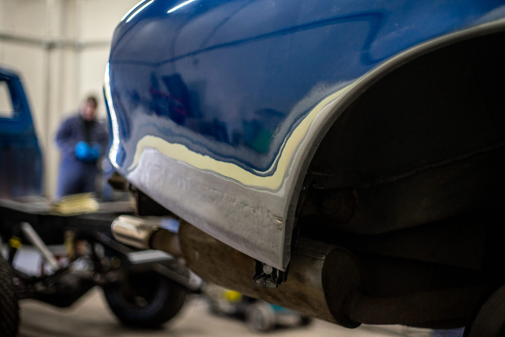 22042021 Jaguar XJK wheel arch repair 1 1