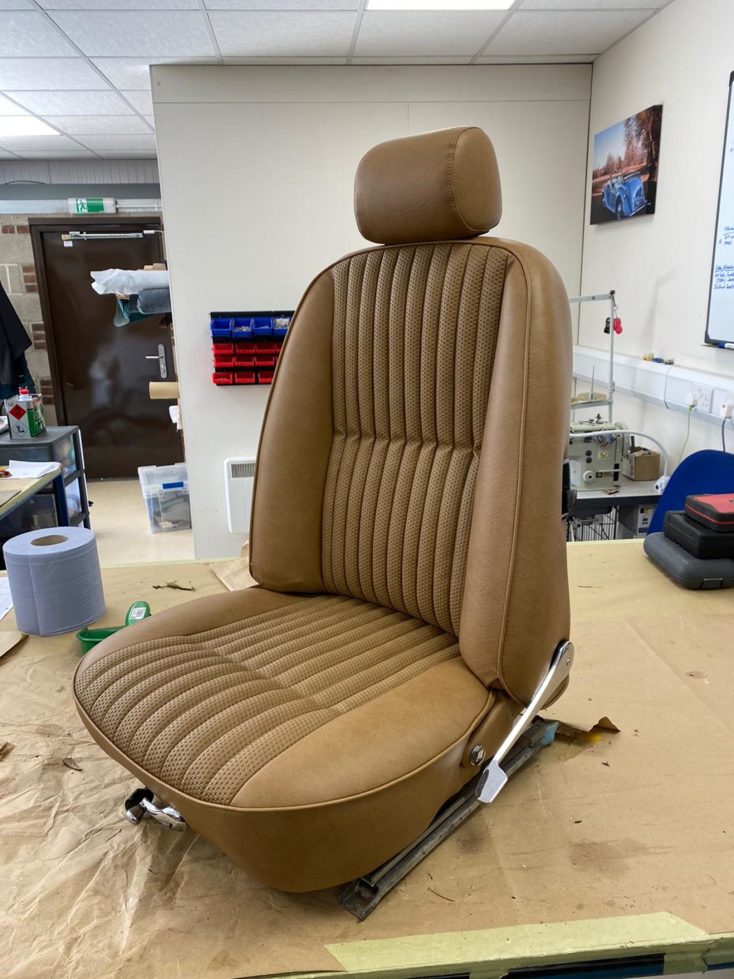22042021 Maroon Stag headrests finished 1 1