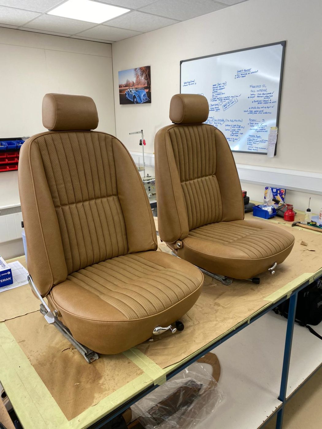 22042021 Maroon Stag headrests finished 2 1