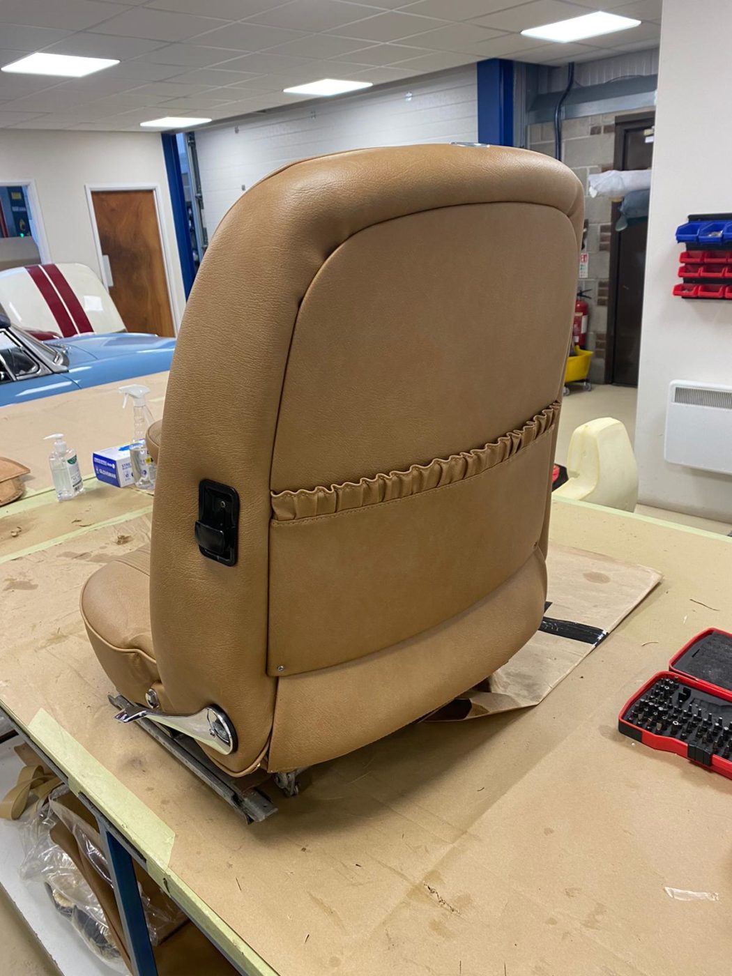 22042021 Maroon Stag seats made up brian 23 1