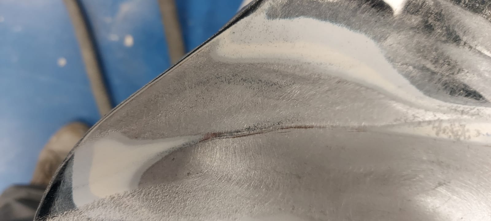 22042021 TR5 bonnet painted 3 1