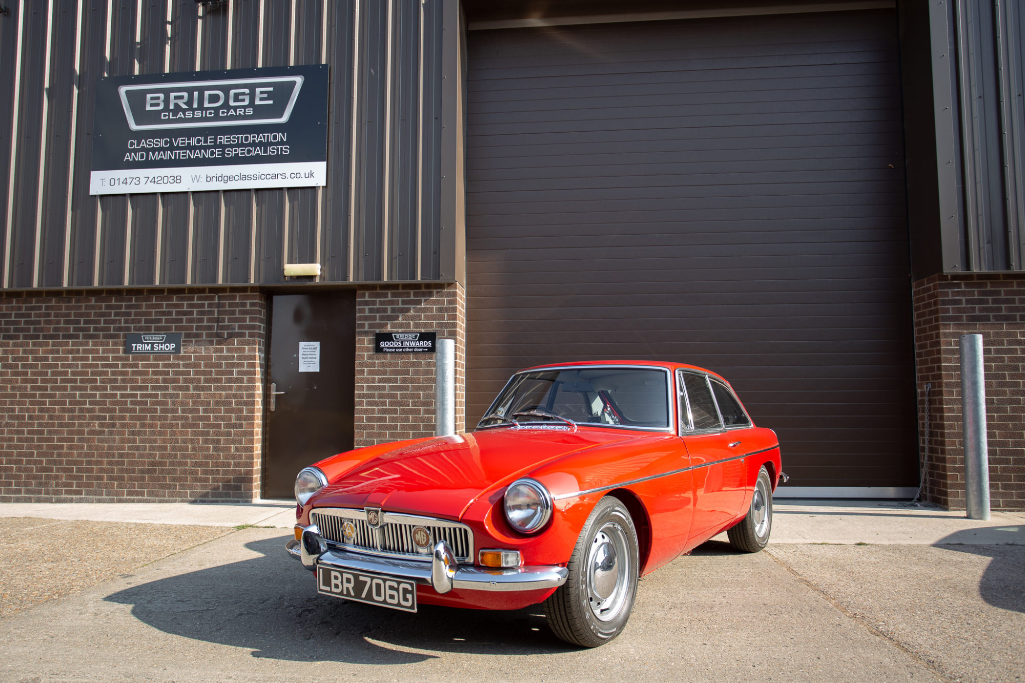 28042021 MGB GT Red arrival 15 1