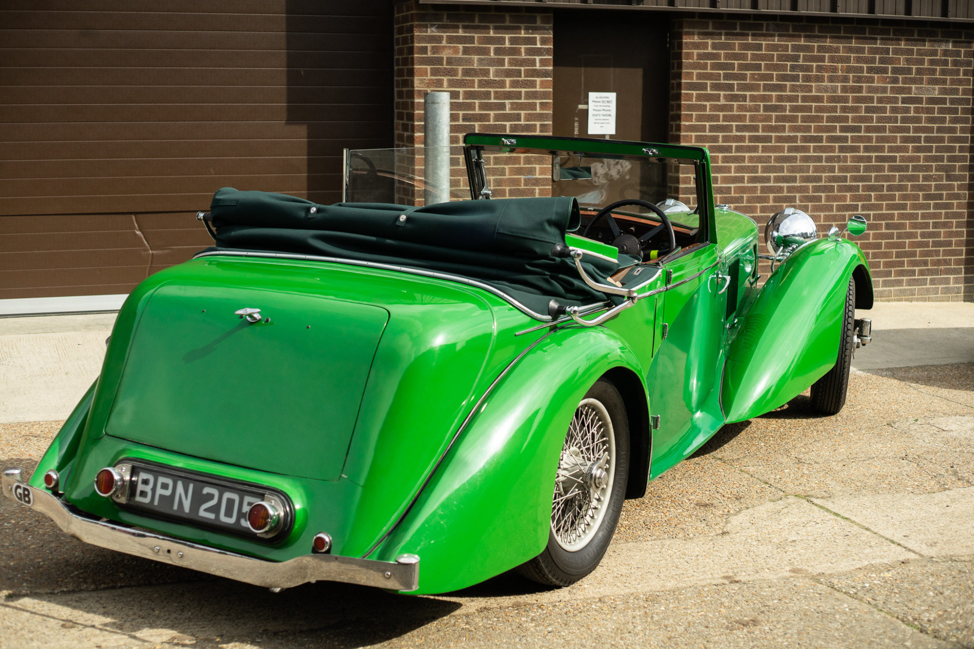David Turnage JOC Green Alvis 21 1