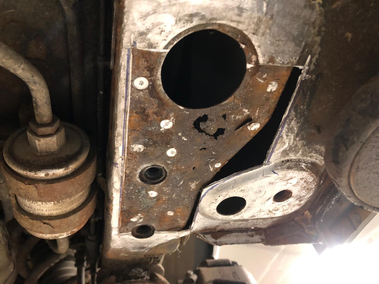 05052021 Jaguar XK8 rust repair 7 2 1
