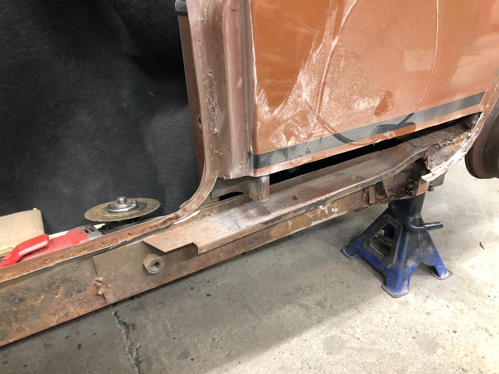 13052021 1275 GT brown mini sill repair 21