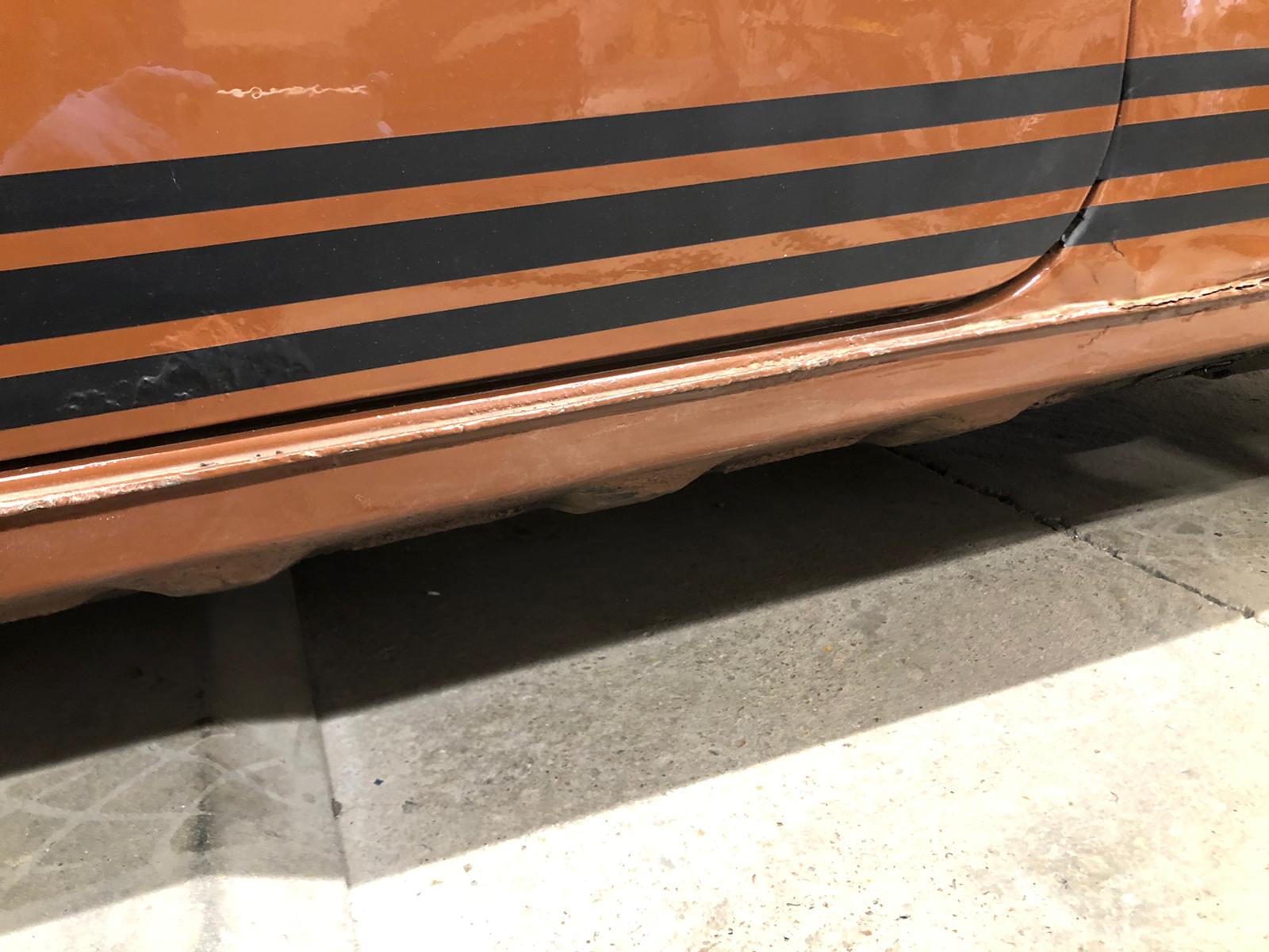 13052021 1275 GT brown mini sill repair 7