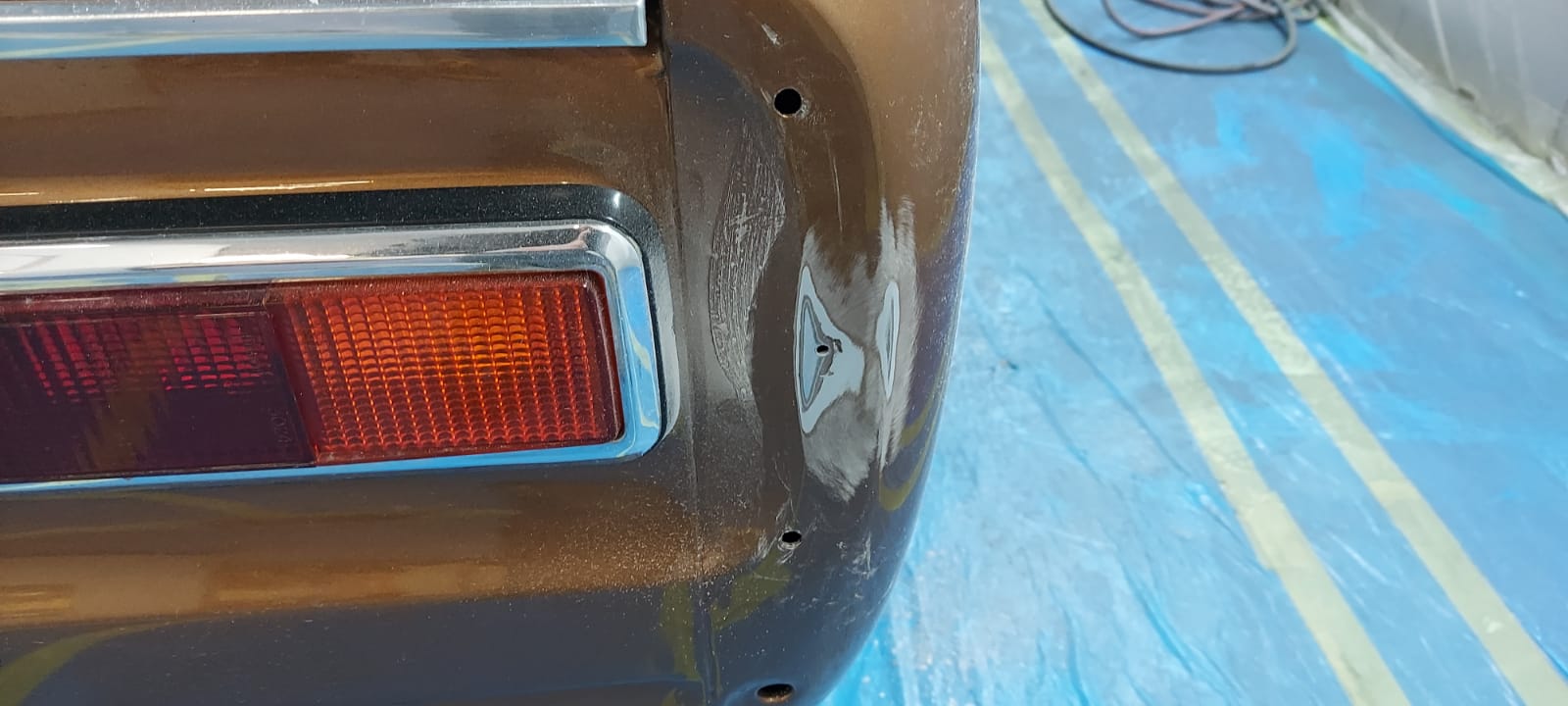 14052021 Ford Capri paint corrections 2 1