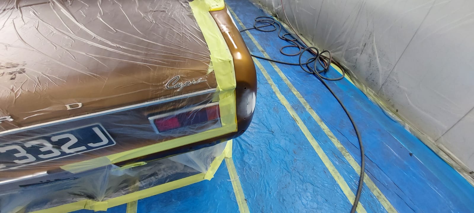 14052021 Ford Capri paint corrections 4 1
